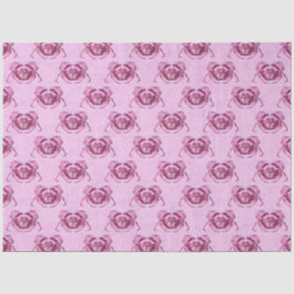 Design der rosa und blauen Wassermotorenreihe 2 Seidenpapier