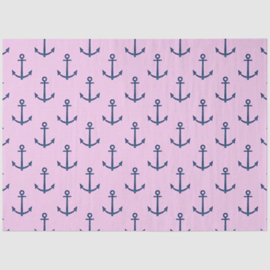 Design der rosa und blauen Wassermotorenreihe 7 Seidenpapier (Vorderseite)