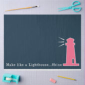 Design der rosa und der nautischen Serie 7 Seidenpapier (Basteln)