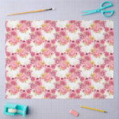 Design der rosa und goldenen Reihe 5 Seidenpapier (Basteln)