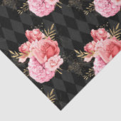 Design der rosa und goldenen Reihe 9 Seidenpapier (Ausschnitt)