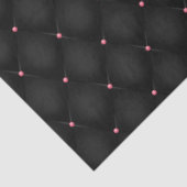 Design der rosa und goldenen Serie 11 Seidenpapier (Ausschnitt)