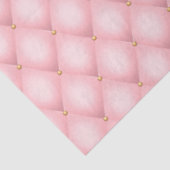 Design der rosa und goldenen Serie 16 Seidenpapier (Ausschnitt)