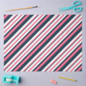 Design der rosa und marinen Nautikserie 10 Seidenpapier (Basteln)