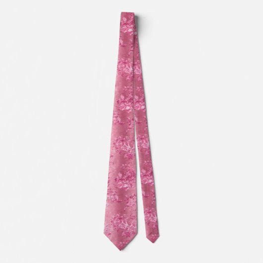 Design der rosa Velvet-Serie 1 Krawatte (Vorderseite)