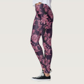 Design der rosa Velvet-Serie 9 Leggings (Links)