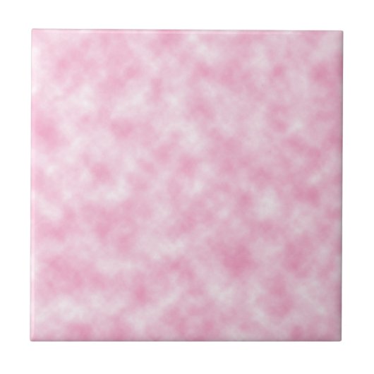 Design der rosa Wolken Fliese (Vorderseite)