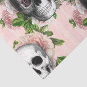 Design der rosafarbenen Blumenschäume 4 Seidenpapier (Ausschnitt)