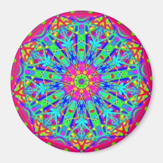 Design der Rose Magnet (Vorne)