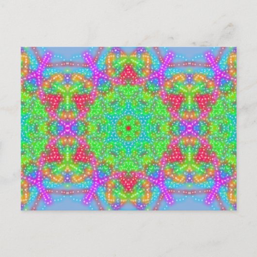 Design der Rose Postkarte (Vorderseite)