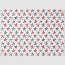 Design der roten und marinen nautischen Serie 16