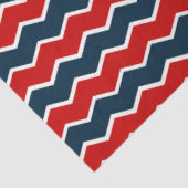 Design der roten und marinen nautischen Serie 2 Seidenpapier (Ausschnitt)