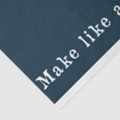 Design der roten und marinen nautischen Serie 4 Seidenpapier (Ausschnitt)