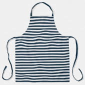 Design der roten und marinen nautischen Serie 5 Schürze (Vorderseite)