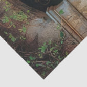 Design der rustikalen italienischen Türreihe #5 Seidenpapier (Ausschnitt)