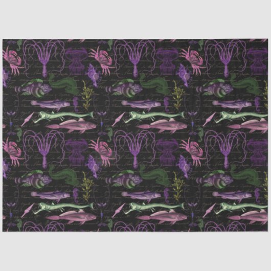 Design der Salt Witch Grimore Serie 19 Seidenpapier (Vorderseite)