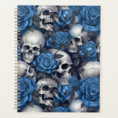 Design der Schädel- und Rose-Serie 12 Planer (Vorderseite)