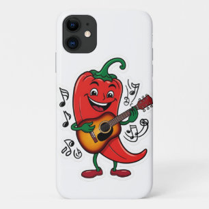 Design der scharfen Pfefferkleber-Gitarre Case-Mate iPhone Hülle