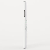 Design der Schmetterlinge und der Blumenrinnen Case-Mate iPhone Hülle (Hinten/Rechts)