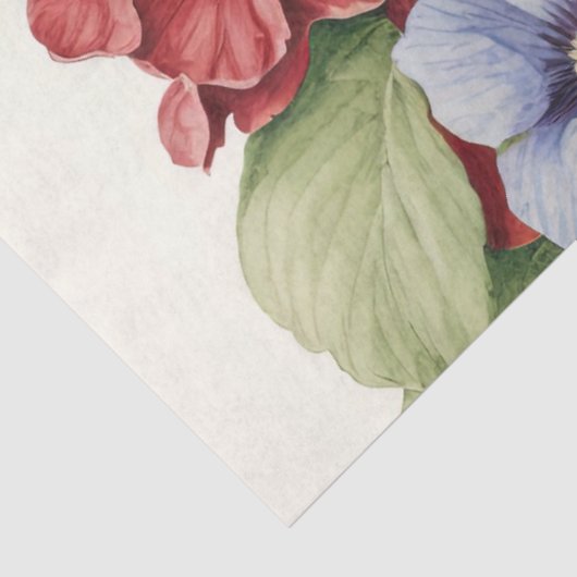 Design der Schmetterlingsgartenreihe 10 Seidenpapier (Ausschnitt)