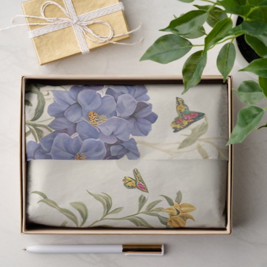 Design der Schmetterlingsgartenreihe 3 Seidenpapier (Geschenk)