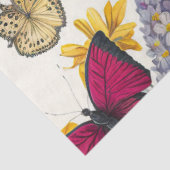 Design der Schmetterlingsgartenreihe 8 Seidenpapier (Ausschnitt)