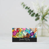 Design der Schmuck-Theme Business Card Visitenkarte (Stehend Vorderseite)