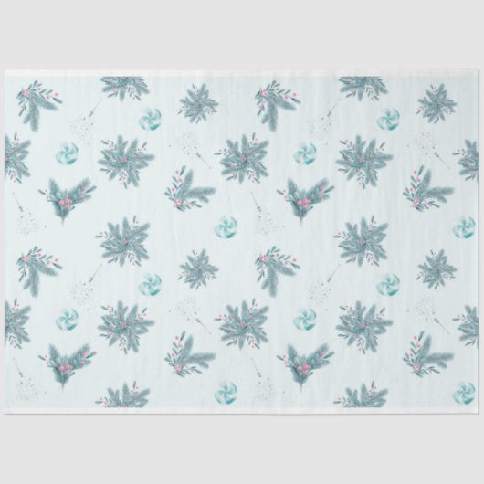 Design der Schneegeneration 7 Seidenpapier (Vorderseite)