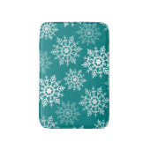 Design der Schneestars - Badematte (Vorderseite Vertikal)