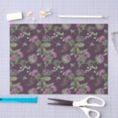 Design der schottischen Serie Floral und Tartan 2 Seidenpapier (Handwerk)