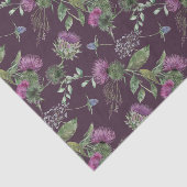 Design der schottischen Serie Floral und Tartan 2 Seidenpapier (Ausschnitt)