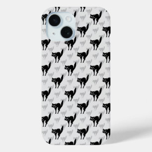 Design der Schwarzen Katze-Schatten-Silhouette Case-Mate iPhone Hülle