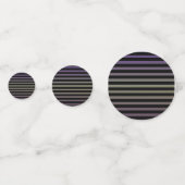 Design der schwarzen Spinnen Konfetti (Vorderseiten)