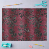 Design der schwarzen Velours-Serie 1 Seidenpapier (Basteln)