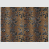 Design der schwarzen Velours-Serie 2 Seidenpapier (Vorderseite)