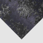 Design der schwarzen Velours-Serie 8 Seidenpapier (Ausschnitt)