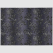 Design der schwarzen Velours-Serie 8 Seidenpapier (Vorderseite)