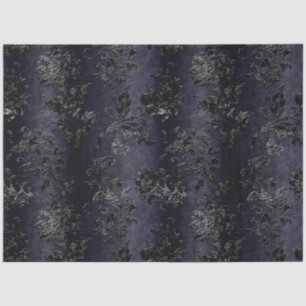 Design der schwarzen Velours-Serie 8 Seidenpapier