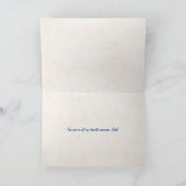 Design der Seile mit Anker Vatertag Karte (Innenseite)