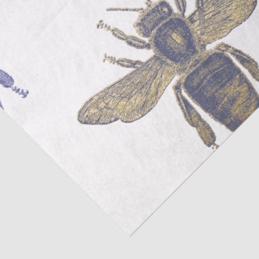 Design der serenity Bee Series 22 Seidenpapier (Detail)