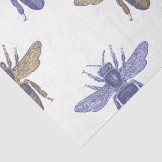 Design der serenity Bee Series 23 Seidenpapier (Detail)