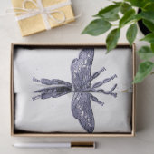 Design der serenity Bee Series 25 Seidenpapier (Geschenk)