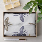 Design der serenity Bee Series 26 Seidenpapier (Geschenk)