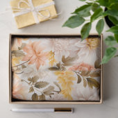 Design der Serie "Fall Floral" 7 Seidenpapier (Geschenk)
