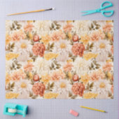 Design der Serie "Fall Floral" 7 Seidenpapier (Basteln)