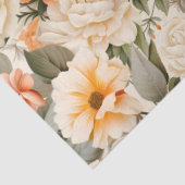 Design der Serie "Fall Floral" 8 Seidenpapier (Ausschnitt)