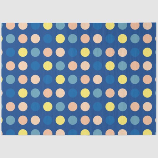 Design der Serie "Floral Nautic" 1 Seidenpapier (Vorderseite)