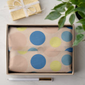 Design der Serie "Floral Nautic" 5 Seidenpapier (Geschenk)