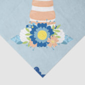 Design der Serie "Floral Nautic" 7 Seidenpapier (Ausschnitt)