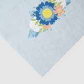 Design der Serie "Floral Nautic" 8 Seidenpapier (Ausschnitt)